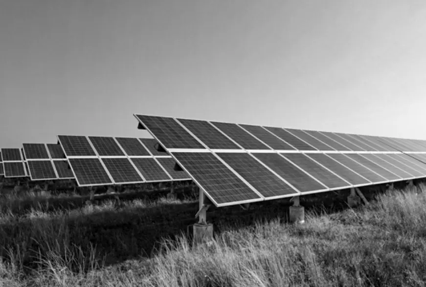 green energy solar plant